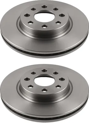 Image de 2 disques de frein arrière ventilés Ø 70 mm 22 mm VALEO pour ALFA ROMEO 159, entre autres