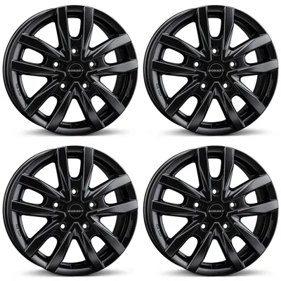 Produktbild von 4 Borbet Felgen CW5 6.0x16 ET68 5x118 SWM für Opel Movano5x118 SWM für Opel Movano Aluräder