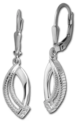 Immagine prodotto di Orecchini pendenti da donna, color argento, collezione SilberDream, in argento 925, modello D3SDO4439W
