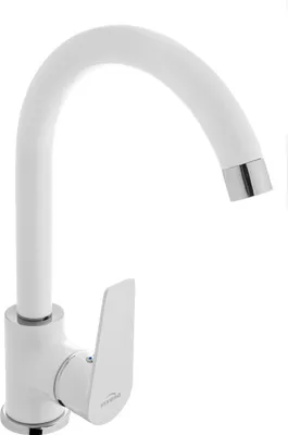 Produktbild von BADLAND Küchenarmatur Wasserhahn DOKOS Küchenmischer für Küche in Weiß