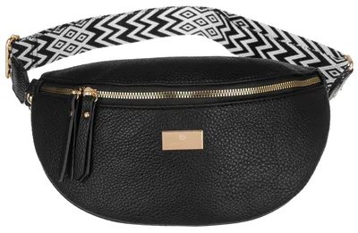 Obrázok produktu pre Peterson Dámska crossbody kabelka Crup čierna biela One size