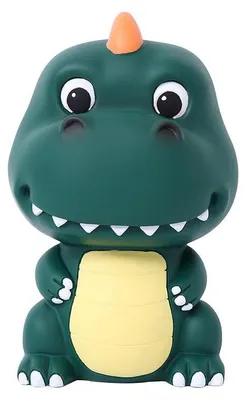Produktbild von Spardose mit Dinosaurier-Motiv für Kinder, grün