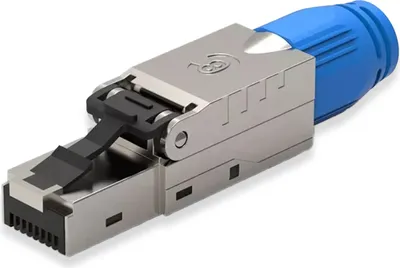 Produktbild von NEXMEX Netzwerkstecker Cat 8 CAT8 RJ45 Stecker Werkzeuglos Metall 40Gbps 2000MHz
