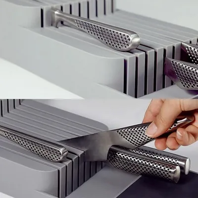 Productafbeelding van Organisator voor bestek, geschikt voor meerdere compartimenten, voor het opbergen in een lade. Multifunctionele opberger voor de keuken