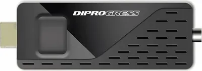 Zdjęcie produktu dla Terrestrial DigitalDIPROGRESS HDMI Stick TV DVB-T2 H.265 HEVC 265 10-bitowy dekoder DPT210HA, Czarny
