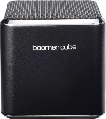 Produktbild von Ultron Boomer cube Pro, 6W, verkabelt, Kubus, Schwarz, Aluminium, microSD (TransFlash)