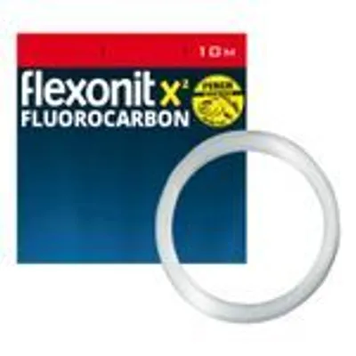 Produktbild von flexonit X² Fluoro Perch 0,25mm 10m 4,5kg Vorfachmaterial