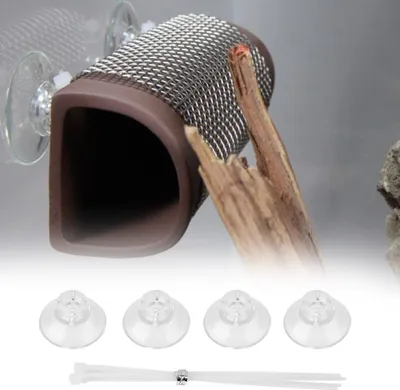 Image de Pssopp Ventouses d'aquarium 20 p��ces Ventouses d'aquarium transparentes avec serre-câble pour tuyau de chauffage d'aquarium Tuyau d'air