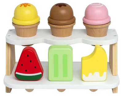 Produktbild von Mamamemo – Spiel-Eisstand mit sechs Eisvarianten