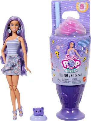 Produktbild von Barbie Pop! Reveal Barbie Treats Serie - Lila Puppe