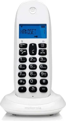 Produktbild von Motorola Schnurloses Festnetztelefon C1001CB+ Weiß