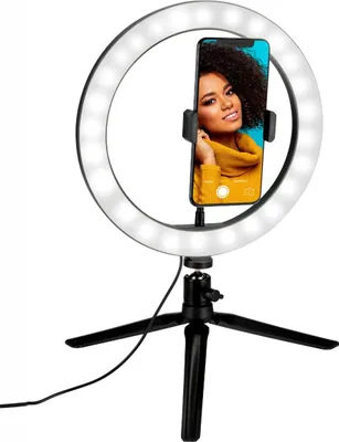 Zdjęcie produktu dla GRUNDIG Lampa pierścieniowa do selfie 120 LED