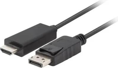 Immagine prodotto di LANBERG Displayport (M)V1.1->HDMI(M) Kabel 3,0m schwarz