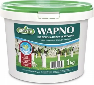 Zdjęcie produktu dla Wapno do bielenia drzewek i krzewów 1kg