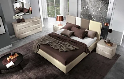 Obrázok produktu pre Posteľ Manželská posteľ Rámy postelí Rámy postelí Postele Manželská posteľ Luxusný drevený dizajn Koža