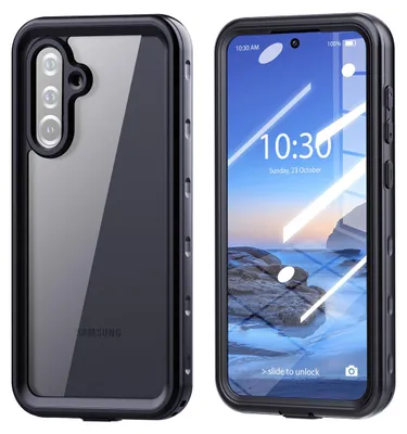Image de Étui étanche Dot pour Samsung Galaxy A36 - Noir