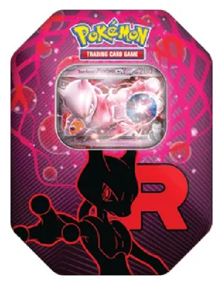 Productafbeelding van Pokémon Team Rocket Blikjes: Team Rocket Mewtwo ex Blikje