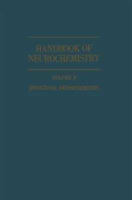 Produktbild von Handbook of Neurochemistry