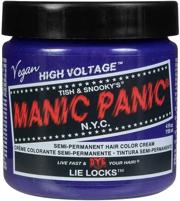 Produktbild von Manic Panic Classic High Voltage, Violett, Lie Locks, Unisex, 118 ml, Alle Haare, Farbspeichernd, Glanz