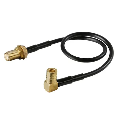 Immagine prodotto di Spina adattatore SMB 90° compatibile con l'antenna WLAN Lunghezza 19 cm