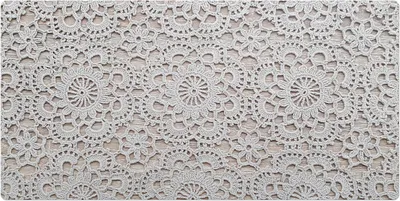 Produktbild von Spitzenblumen– Schreibtischunterlage – Schreibtisch Tischunterlage – 90x45 cm – Unterlage Groß Schreibtischmatte