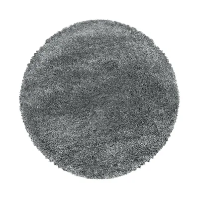 Immagine prodotto di Tappeto a pelo alto FLUFFY Grigio chiaro 120 cm rotondo