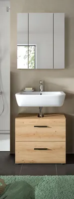 Produktbild von Ice Badmöbelset I33 Eiche Nachbildung.