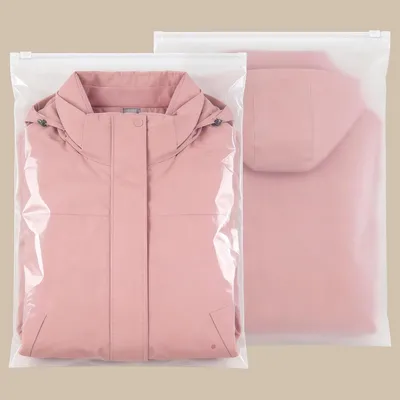 Obrázok produktu pre 40 cm cestovné vaky na zips na oblečenie - sada 25 kusov