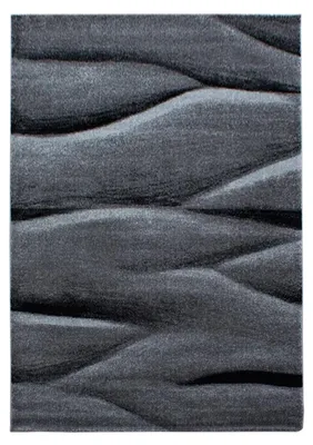 Image de 160x230 cm Pièce tapis Lucca 1840 noir