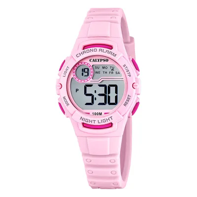 Produktbild von Calypso Armbanduhr Jugend Kinder Digital Kautschuk Fashion Uhr rosa UK5852/1