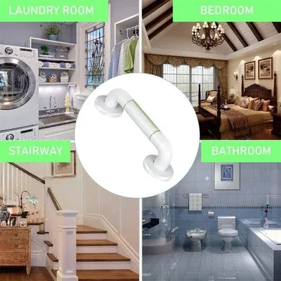 Produktbild von Famanu Halter für die Wand im Badezimmer - Sicherheitsgriff für Dusche und Bad