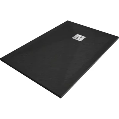 Obrázek produktu pro Mexen Stone+ kompozitní čtvercová sprchová vana 120 x 70 cm, Černá - 44707012