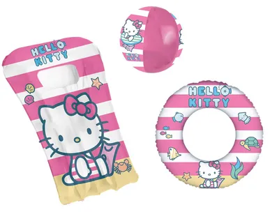 Immagine prodotto di Il set da spiaggia Hello Kitty è composto da 16973 palloni da spiaggia di circa 29 cm