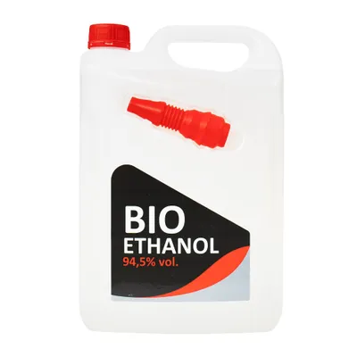 Produktbild von Premium Bioethanol 100% Reinheit – Geruchlos & Rauchfrei – Umweltfreundlicher Brennstoff für Kamine & Feuerstellen – Innen- & Außenbereich - 4 Liter