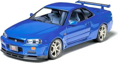 Zdjęcie produktu dla Zestaw modeli samochodów Tamiya 1:24 Nissan Skyline GT-R R34 V-Spec II