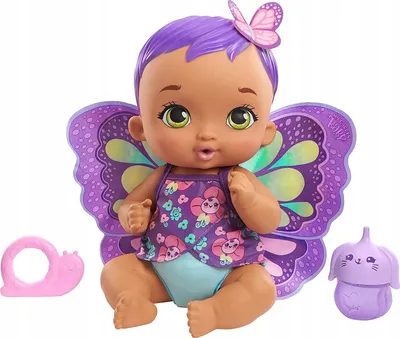 Produktbild von My Garden Baby bábätko - fialový motýlik
