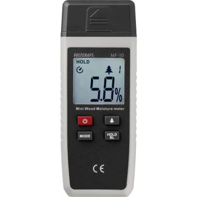Produktbild von VOLTCRAFT MF-10 Materialfeuchtemessgerät Messbereich Holzfeuchtigkeit (Bereich) 2 bis 40 %