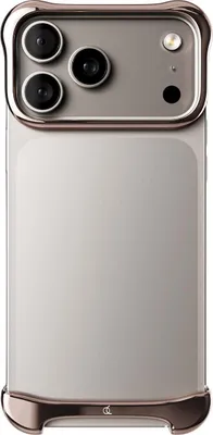 Produktbild von Arc Pulse, Aluminium Bumper Hülle iPhone 17 Pro Max robust Design, Rosa
