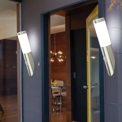 Produktbild von Elegante LED Wandleuchte mit Bewegungsmelder