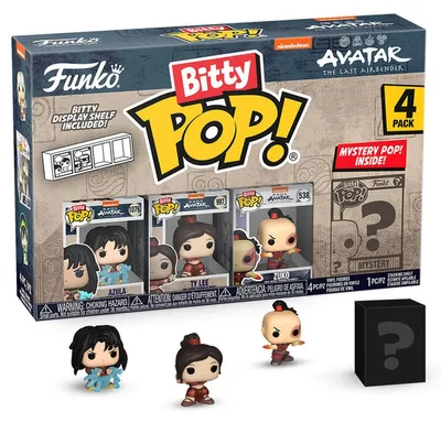 Obrázok produktu pre Balenie s 4 figúrkami Bitty POP: Avatar: Posledný vládca vzduchu, Azula