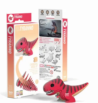 Produktbild von EUGY - 3D Bastelset Tyrannosaurus