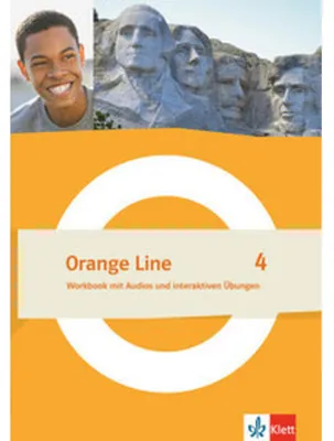 Obrázek produktu pro Orange Line 4. Workbook mit Audios und interaktiven Übungen Klasse 8