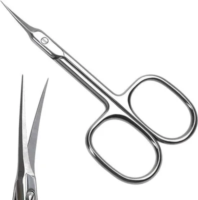 Obrázek produktu pro Profesionální nůžky na nehty – stříbrné – 4,5 x 9,4 cm – nerezová ocel – vhodné pro manikúru a pedikúru