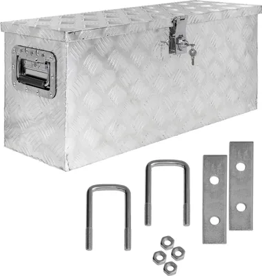 Immagine prodotto di Cassa Box Cassapanca Alluminio degli Attrezzi Utensile Transportino D055 materiale di montaggio trucky