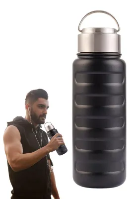 Obrázek produktu pro Nerezová ocelová láhev na pití o objemu 1000 ml