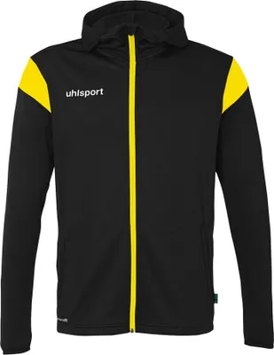 Produktbild von Uhlsport Squad 27 Kapuzenjacke Herren - Schwarz / Lime