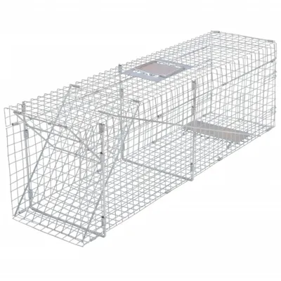 Immagine prodotto di vidaXL Trappola per vivi zincata 100 cm