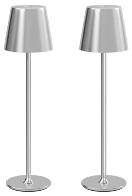 Productafbeelding van UPXNBOR LED tafellamp, draadloos, set van 2, metalen tafellamp voor binnen- en buitengebruik
