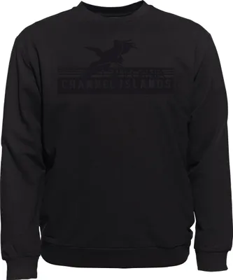 Produktbild von Übergrößen Sweatshirt AHORN SPORTSWEAR Channel Island schwarz Schwarz 10XL