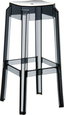 Produktbild von Barhocker HLO-CP17 transparent schwarz